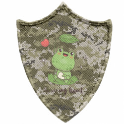 Шевроны заостренный щит