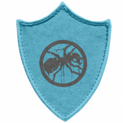 Шеврони загострений щит