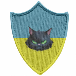 Шевроны заостренный щит