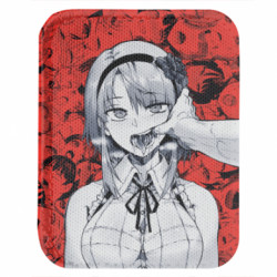 Шеврон закруглений прямокутний Ахегао - FATLINE Шеврон закруглений прямокутний Ахегао