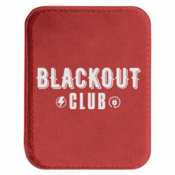 Шеврон закругленный прямоугольный BLACKOUT CLUB Клуб "Блекаут" - FATLINE Шеврон закругленный прямоугольный BLACKOUT CLUB Клуб "Блекаут"