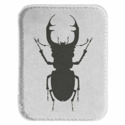 Шеврон закругленный прямоугольный Bugs silhouette