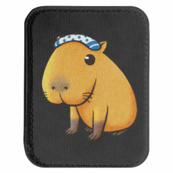 Шеврон закругленный прямоугольный Capybara Art - FATLINE Шеврон закругленный прямоугольный Capybara Art