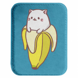 Шеврон закругленный прямоугольный Cat and Banana