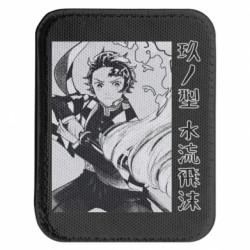 Шеврон закруглений прямокутний Demon Slayer Тандзіро - FATLINE Шеврон закруглений прямокутний Demon Slayer Тандзіро