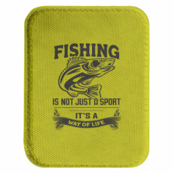 Шеврон закругленный прямоугольный Fishing is not just a sport - FATLINE Шеврон закругленный прямоугольный Fishing is not just a sport