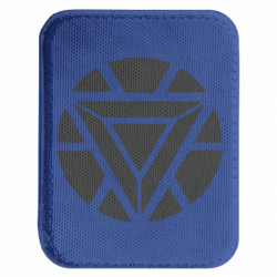 Шеврон закруглений прямокутний Iron Man Heart - FATLINE Шеврон закруглений прямокутний Iron Man Heart