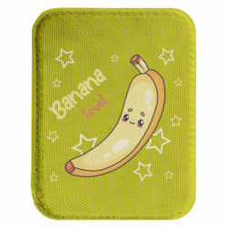 Шеврон закруглений прямокутний Кохання банан. Смішний персонаж - FATLINE Шеврон закруглений прямокутний Кохання банан. Смішний персонаж