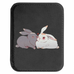 Шеврон закруглений прямокутний Кролики Вэй и Лань