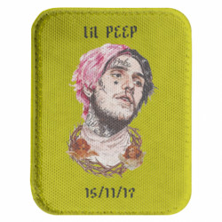 Шеврон закругленный прямоугольный Lil peep date of death