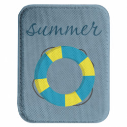 Шеврон закруглений прямокутний Літо сезон рятувальний круг - FATLINE Шеврон закруглений прямокутний Літо сезон рятувальний круг