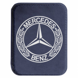 Шеврон закругленный прямоугольный Mercedes Logo