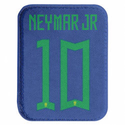 Шеврон закругленный прямоугольный Neymar