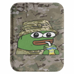 Шеврон закругленный прямоугольный Пепе ВСУ - FATLINE Шеврон закругленный прямоугольный Пепе ВСУ