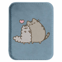 Шеврон закругленный прямоугольный Pusheen and Stromy - FATLINE Шеврон закругленный прямоугольный Pusheen and Stromy