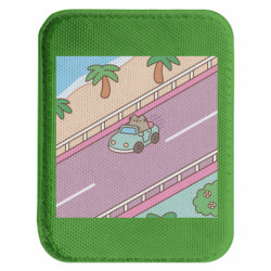 Шеврон закругленный прямоугольный Pusheen is on vacation - FATLINE Шеврон закругленный прямоугольный Pusheen is on vacation