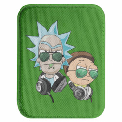 Шеврон закругленный прямоугольный Rick and Morty on style - FATLINE Шеврон закругленный прямоугольный Rick and Morty on style