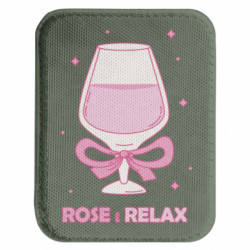 Шеврон закругленный прямоугольный Розовый релакс в бокале - FATLINE Шеврон закругленный прямоугольный Розовый релакс в бокале