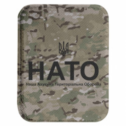 Шеврони закруглені прямокутні