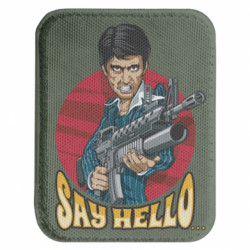 Шеврони закруглені прямокутні - FATLINE