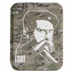 Шеврон закруглений прямокутний Sheвченко