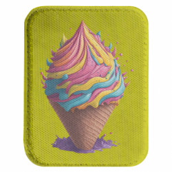 Шеврон закруглений прямокутний Солодке морозиво - FATLINE Шеврон закруглений прямокутний Солодке морозиво