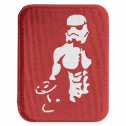 Шеврон закругленный прямоугольный Star Wars с гантелей - FATLINE Шеврон закругленный прямоугольный Star Wars с гантелей