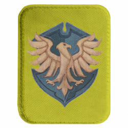 Шеврони закруглені прямокутні