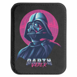 Шеврон закруглений прямокутний Synthwave Darth Vader - FATLINE Шеврон закруглений прямокутний Synthwave Darth Vader
