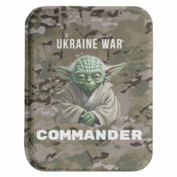 Шеврон закруглений прямокутний Українська Війна - Майстер Йода - FATLINE Шеврон закруглений прямокутний Українська Війна - Майстер Йода