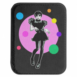 Шеврон закругленный прямоугольный Венсдей Аддамс дэнс - FATLINE Шеврон закругленный прямоугольный Венсдей Аддамс дэнс