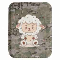 Шеврон закругленный прямоугольный Смешная овечка - FATLINE Шеврон закругленный прямоугольный Смешная овечка