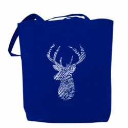 Шоппер Imprint of human skin in the form of a deer