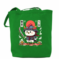 Шоппер Маленькая белая цыпочка-самурай - FATLINE Шоппер Маленькая белая цыпочка-самурай