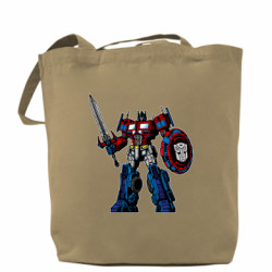 Шопер Оптимус Прайм з мечем та щитом - FATLINE Шопер Оптимус Прайм з мечем та щитом