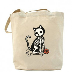 Шоппер Skeleton cat