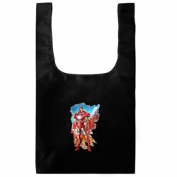 Шоппер XL Avengers iron man drawing - FATLINE Шоппер XL Avengers iron man drawing