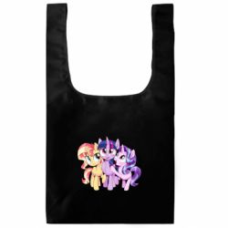 Шоппер XL Pony friends - FATLINE Шоппер XL Pony friends