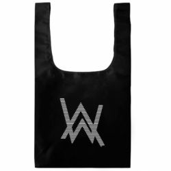 Шоппер XL Alan Walker logo stripes - FATLINE Шоппер XL Alan Walker logo stripes