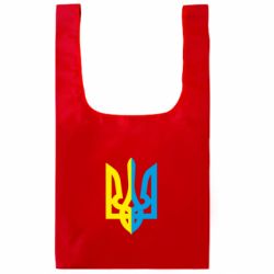 Шоппер XL Двокольоровий герб України - FATLINE Шоппер XL Двокольоровий герб України