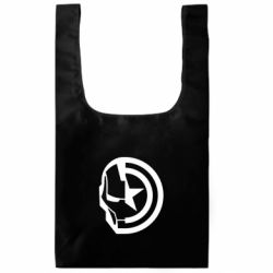 Шоппер XL Iron Man and Captain America - FATLINE Шоппер XL Iron Man and Captain America