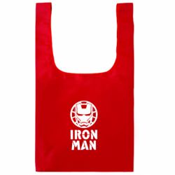Шоппер XL Iron man text - FATLINE Шоппер XL Iron man text