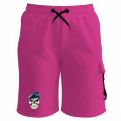 Шорты детские премиум FATLINE Череп. Воздушные силы Украины - FATLINE Шорты детские премиум FATLINE Череп. Воздушные силы Украины