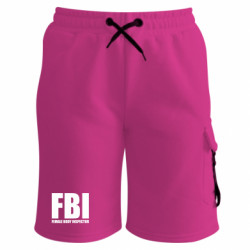 Шорти дитячі преміум FATLINE FBI - Female Body Inspector - FATLINE Шорти дитячі преміум FATLINE FBI - Female Body Inspector