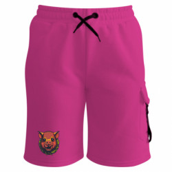 Шорти дитячі преміум FATLINE Свиня у листі - FATLINE Шорти дитячі преміум FATLINE Свиня у листі