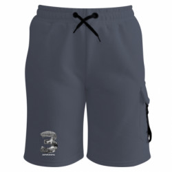 Шорты детские премиум FATLINE Zaporizhzhia Black & White - FATLINE Шорты детские премиум FATLINE Zaporizhzhia Black & White