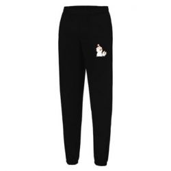 Штаны Корги метит снеговика - FATLINE Штаны Корги метит снеговика