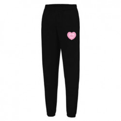 Штаны Сердце I think in pink - FATLINE Штаны Сердце I think in pink