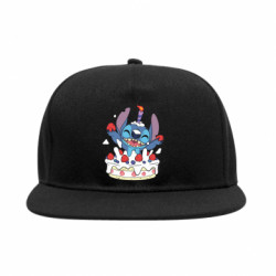 Снепбек Стич с праздничным тортом - FATLINE Снепбек Стич с праздничным тортом