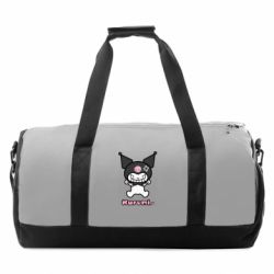 Спортивна сумка Angry Kuromi - FATLINE Спортивна сумка Angry Kuromi